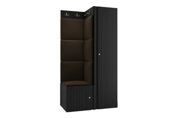 Dunvegan Highboard - Svart - Förvaring - Skåp - Förvaringsskåp