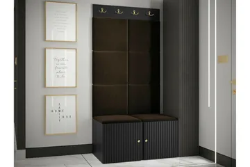 Dunvegan Highboard - Svart - Förvaring - Skåp - Förvaringsskåp