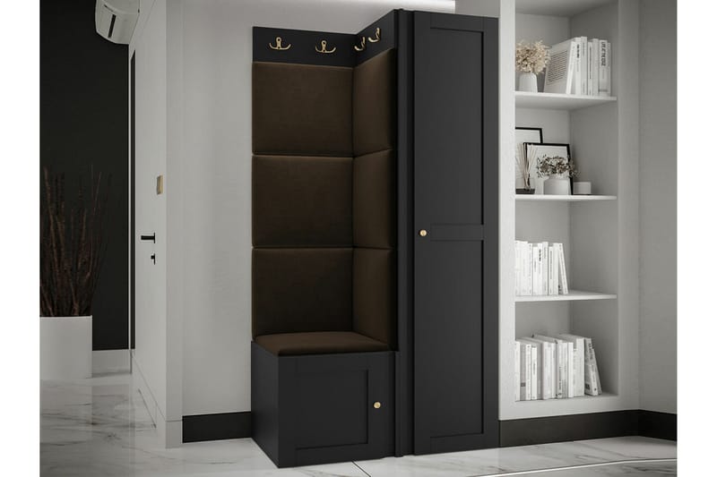 Dunvegan Highboard - Svart - Förvaring - Skåp - Förvaringsskåp