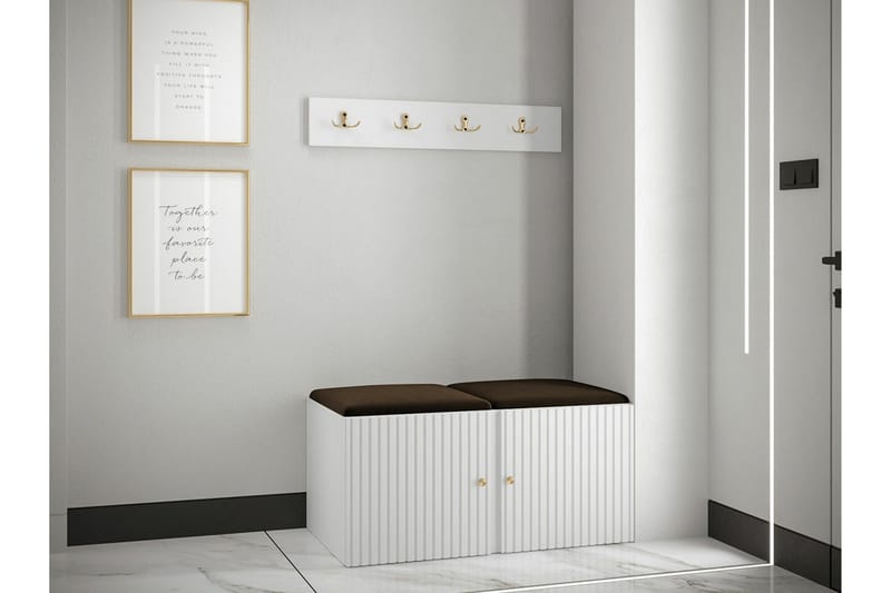 Dunvegan Highboard - Vit - Förvaring - Skåp - Förvaringsskåp