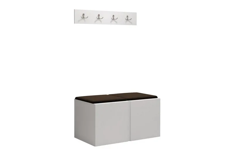 Dunvegan Highboard, Vit