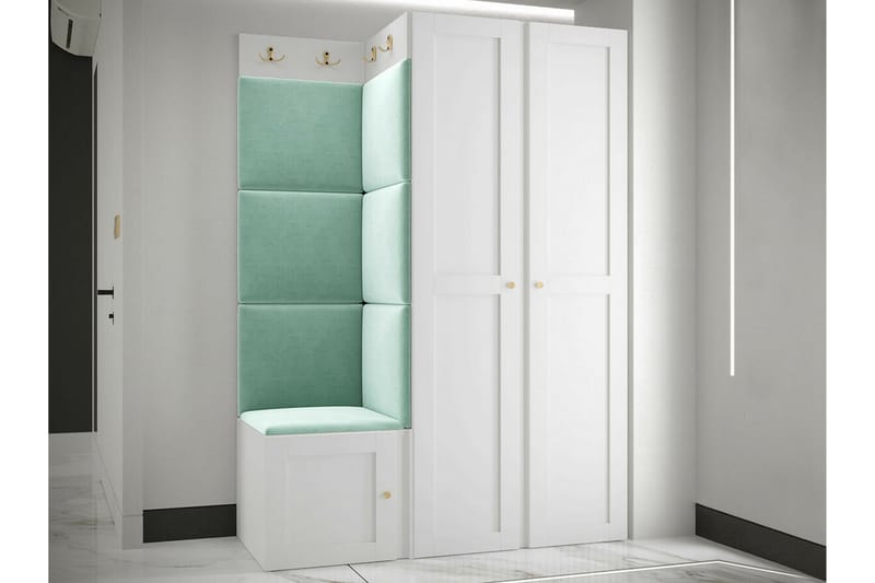 Dunvegan Highboard - Vit - Förvaring - Skåp - Förvaringsskåp
