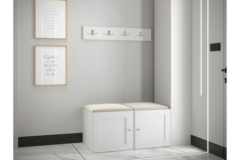 Dunvegan Highboard - Vit - Förvaring - Skåp - Förvaringsskåp