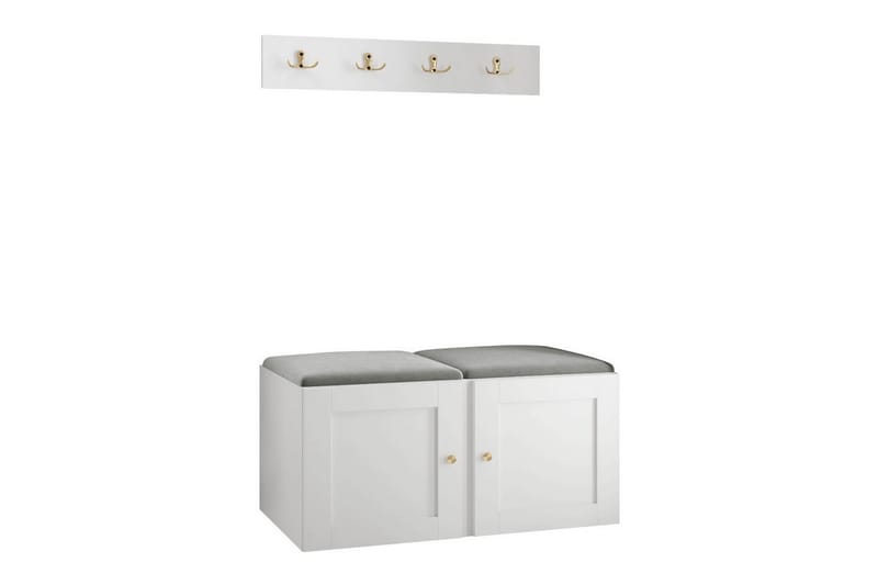 Dunvegan Highboard - Vit - Förvaring - Skåp - Förvaringsskåp