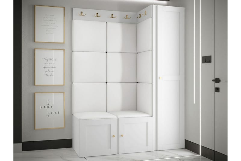 Dunvegan Highboard - Vit - Förvaring - Skåp - Förvaringsskåp