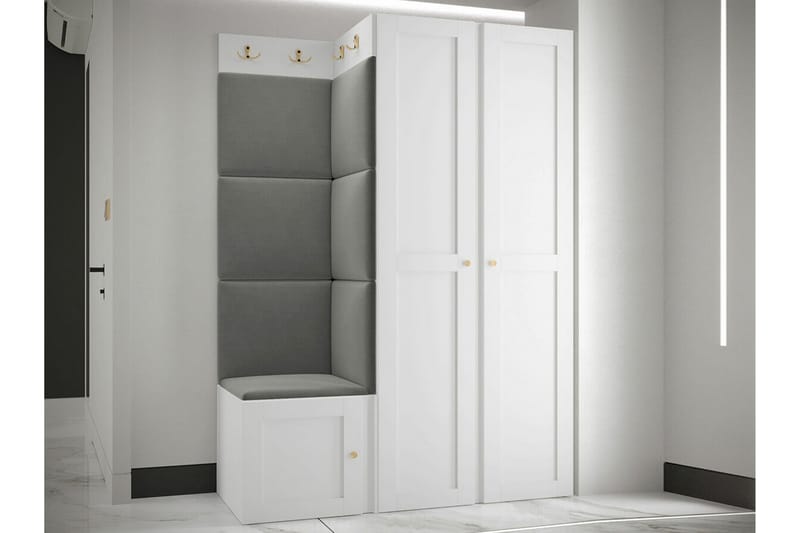 Dunvegan Highboard - Vit - Förvaring - Skåp - Förvaringsskåp