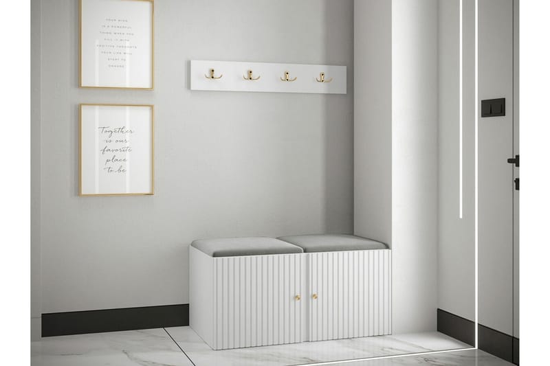 Dunvegan Highboard - Vit - Förvaring - Skåp - Förvaringsskåp