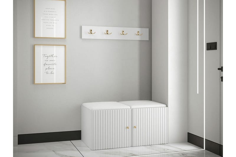Dunvegan Highboard - Vit - Förvaring - Skåp - Förvaringsskåp