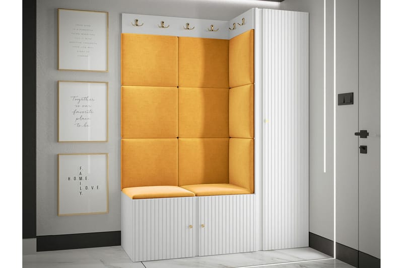 Dunvegan Highboard - Vit - Förvaring - Skåp - Förvaringsskåp