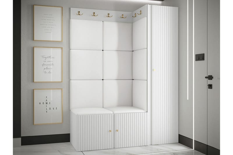 Dunvegan Highboard - Vit - Förvaring - Skåp - Förvaringsskåp