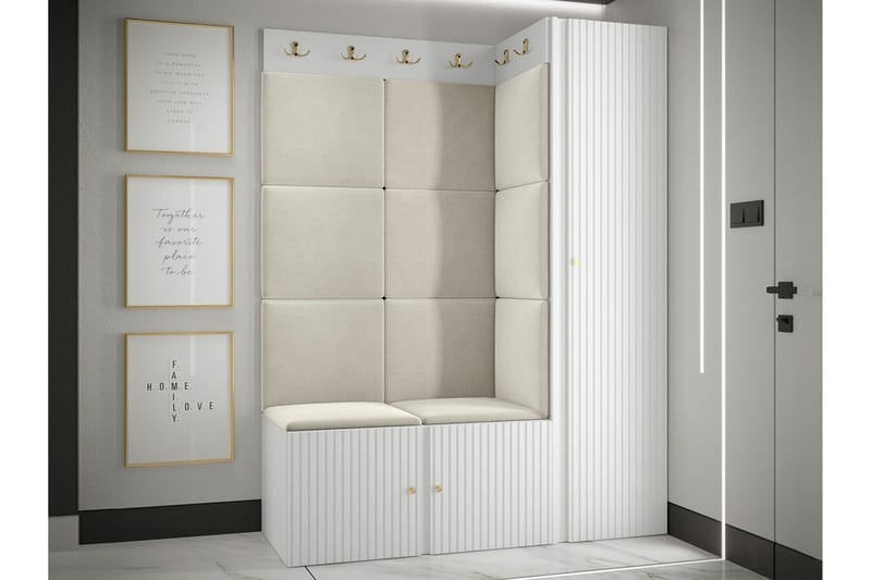 Dunvegan Highboard - Vit - Förvaring - Skåp - Förvaringsskåp