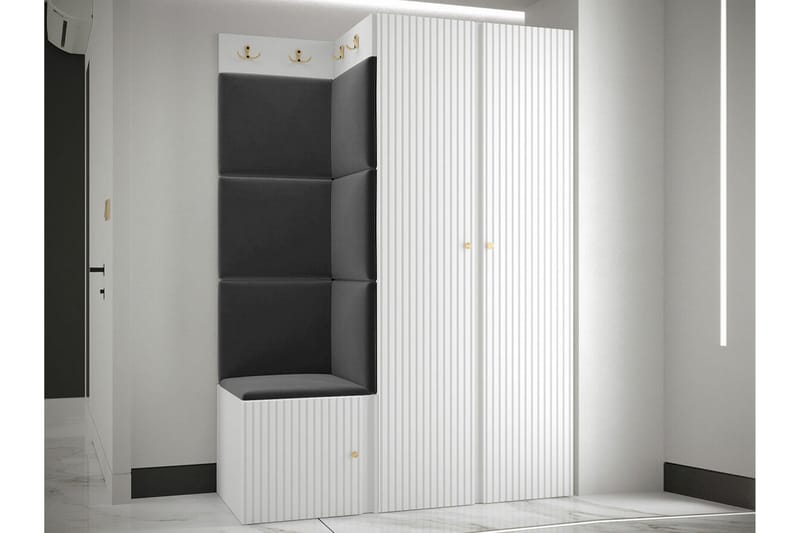 Dunvegan Highboard - Vit - Förvaring - Skåp - Förvaringsskåp