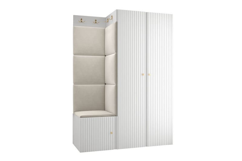 Dunvegan Highboard - Vit - Förvaring - Skåp - Förvaringsskåp