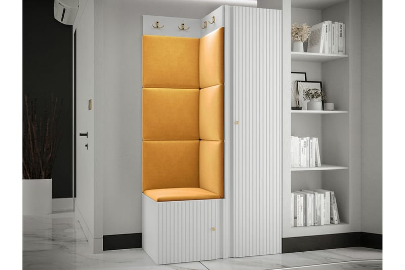 Dunvegan Highboard - Vit - Förvaring - Skåp - Förvaringsskåp