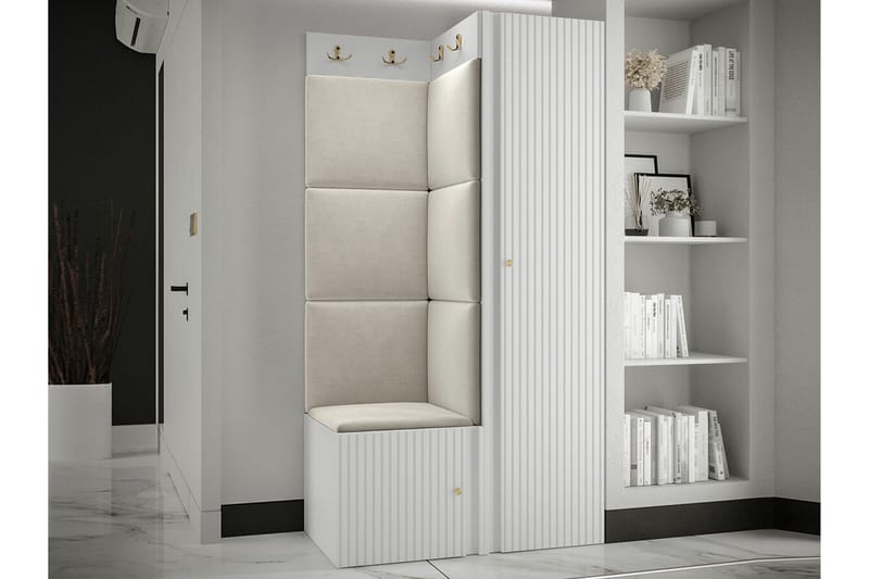 Dunvegan Highboard - Vit - Förvaring - Skåp - Förvaringsskåp