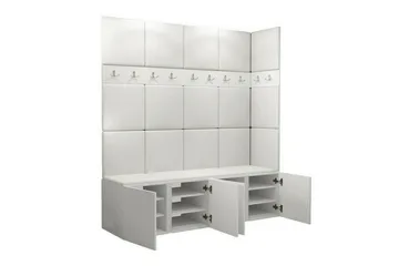 Dunvegan Highboard - Vit - Förvaring - Skåp - Förvaringsskåp