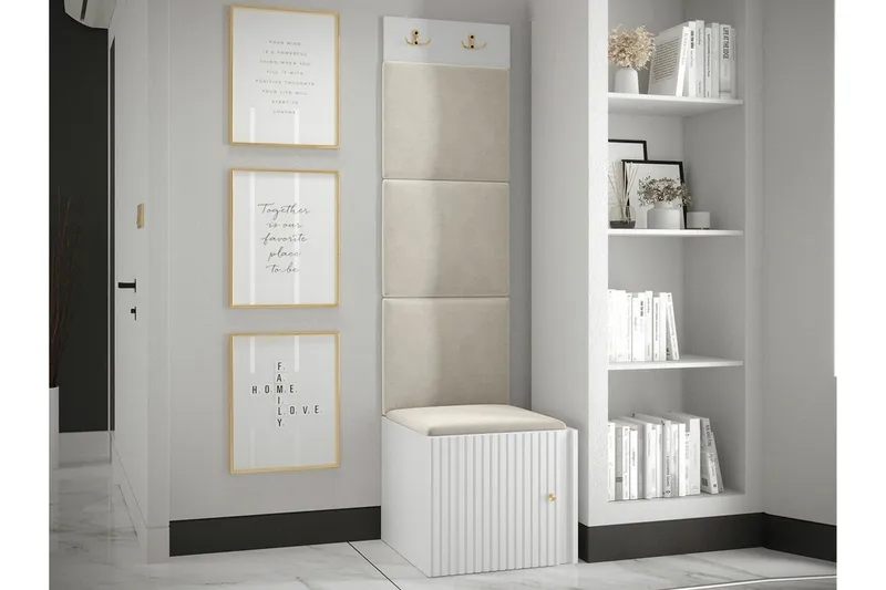 Dunvegan Highboard White - Förvaring - Skåp - Förvaringsskåp