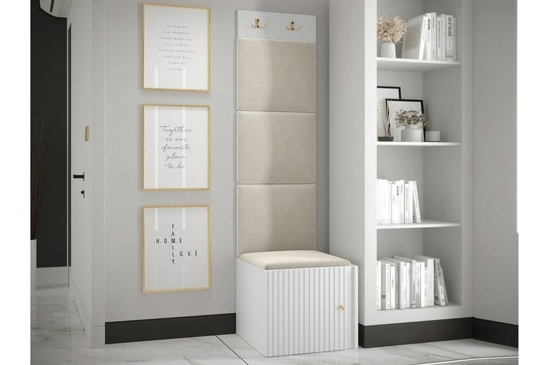 Dunvegan Highboard White - Förvaring - Skåp - Förvaringsskåp