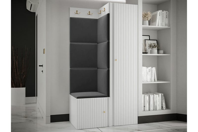 Dunvegan Highboard White - Förvaring - Skåp - Förvaringsskåp