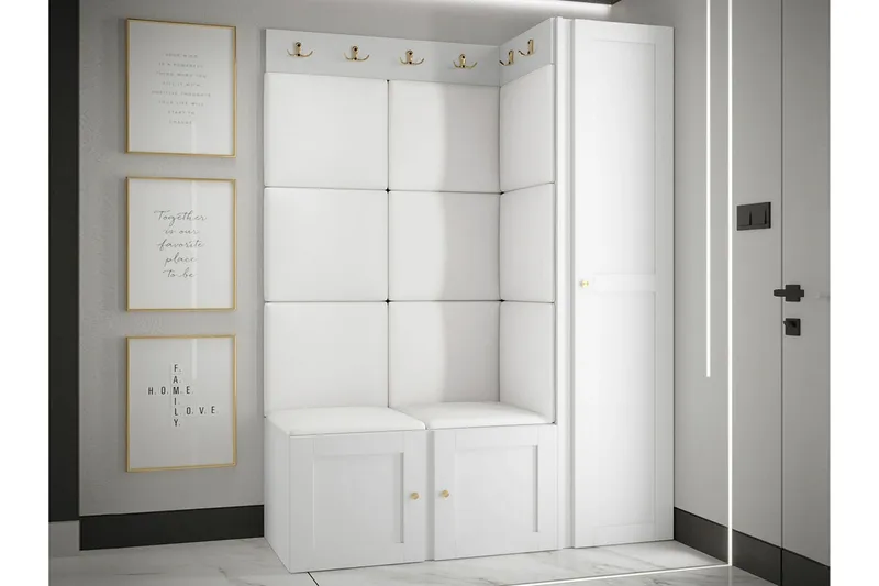 Dunvegan Highboard White - Förvaring - Skåp - Förvaringsskåp