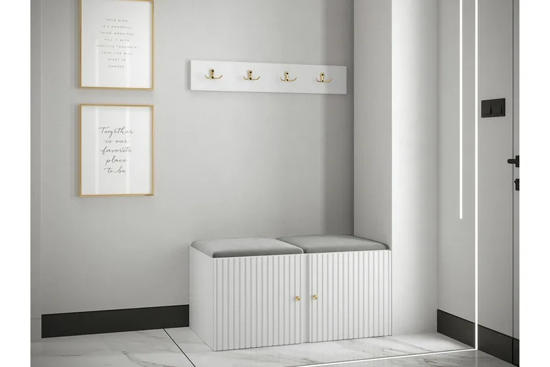 Dunvegan Highboard White - Förvaring - Skåp - Förvaringsskåp