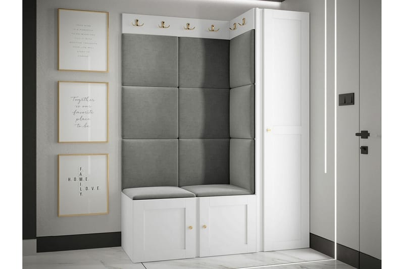 Dunvegan Highboard White - Förvaring - Skåp - Förvaringsskåp