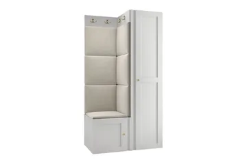 Dunvegan Highboard White - Förvaring - Skåp - Förvaringsskåp