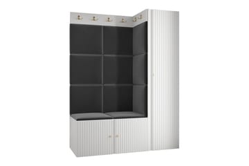Dunvegan Highboard White - Förvaring - Skåp - Förvaringsskåp
