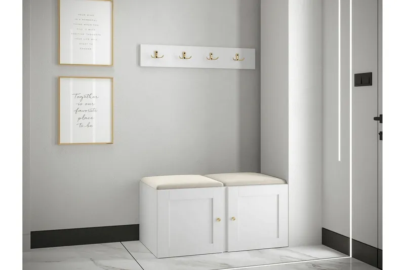 Dunvegan Highboard White - Förvaring - Skåp - Förvaringsskåp