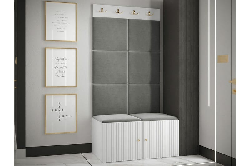 Dunvegan Highboard White - Förvaring - Skåp - Förvaringsskåp