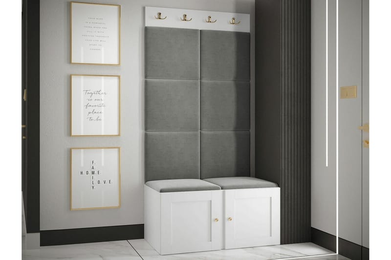 Dunvegan Highboard White - Förvaring - Skåp - Förvaringsskåp