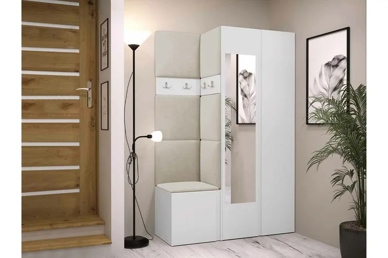 Dunvegan Highboard White - Förvaring - Skåp - Förvaringsskåp