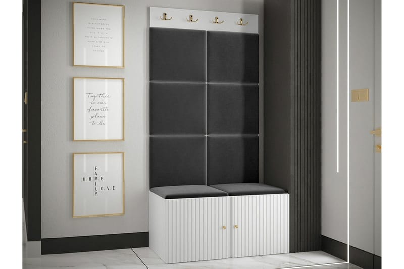 Dunvegan Highboard White - Förvaring - Skåp - Förvaringsskåp