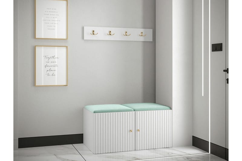 Dunvegan Highboard White - Förvaring - Skåp - Förvaringsskåp