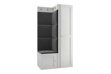 Dunvegan Highboard White - Förvaring - Skåp - Förvaringsskåp