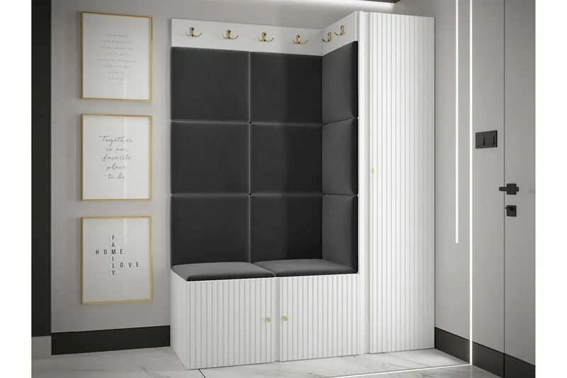 Dunvegan Highboard White - Förvaring - Skåp - Förvaringsskåp