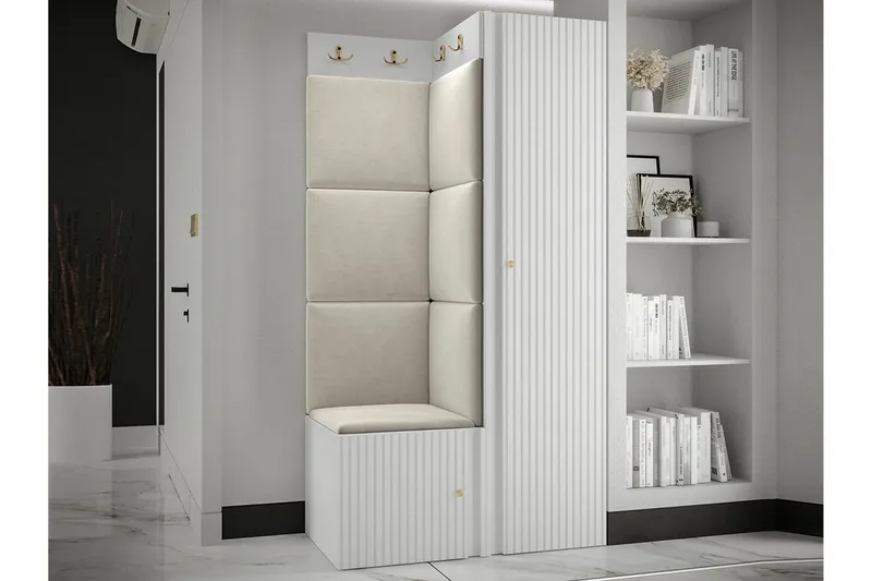 Dunvegan Highboard White - Förvaring - Skåp - Förvaringsskåp