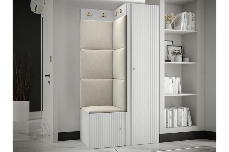 Dunvegan Highboard White - Förvaring - Skåp - Förvaringsskåp