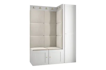 Dunvegan Highboard White - Förvaring - Skåp - Förvaringsskåp