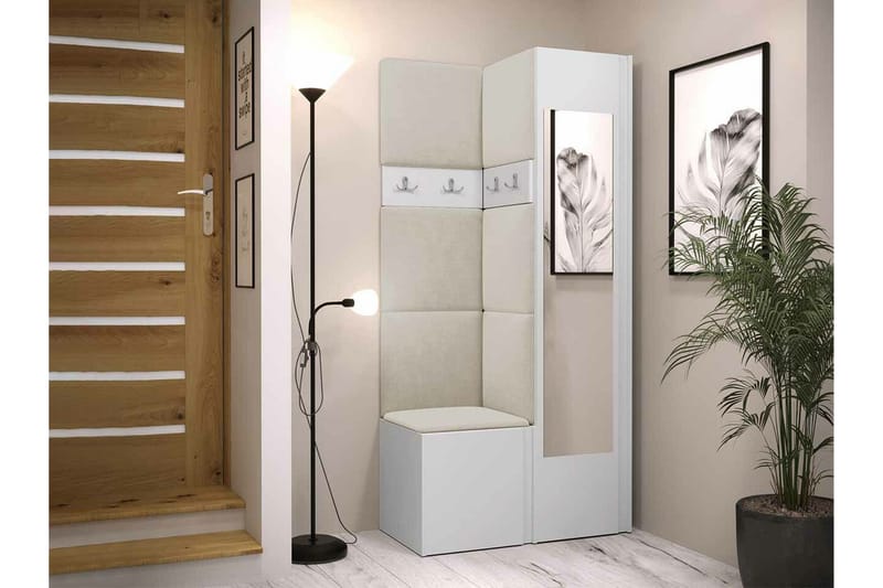 Dunvegan Highboard White - Förvaring - Skåp - Förvaringsskåp