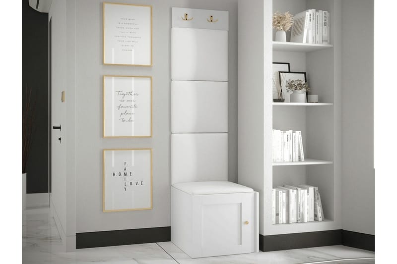 Dunvegan Highboard White - Förvaring - Skåp - Förvaringsskåp