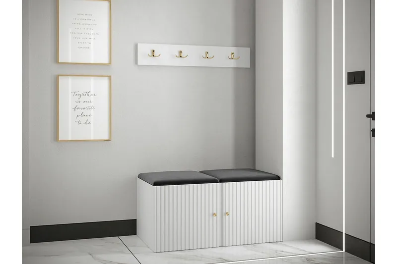 Dunvegan Highboard White - Förvaring - Skåp - Förvaringsskåp