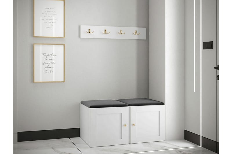 Dunvegan Highboard White - Förvaring - Skåp - Förvaringsskåp