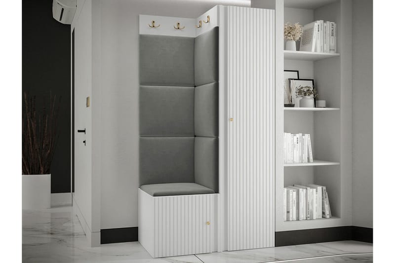 Dunvegan Highboard White - Förvaring - Skåp - Förvaringsskåp