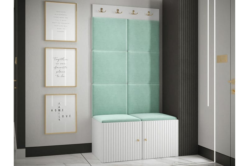 Dunvegan Highboard White - Förvaring - Skåp - Förvaringsskåp