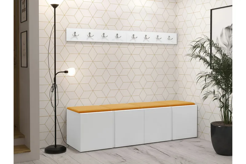 Dunvegan Highboard White - Förvaring - Skåp - Förvaringsskåp