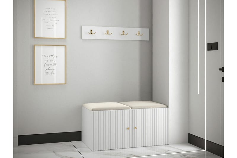 Dunvegan Highboard White - Förvaring - Skåp - Förvaringsskåp