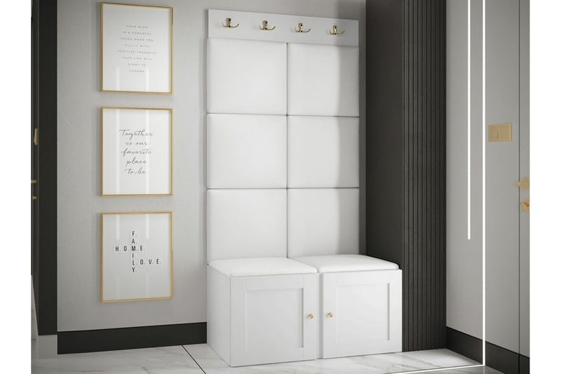 Dunvegan Highboard White - Förvaring - Skåp - Förvaringsskåp