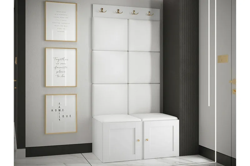 Dunvegan Highboard White - Förvaring - Skåp - Förvaringsskåp