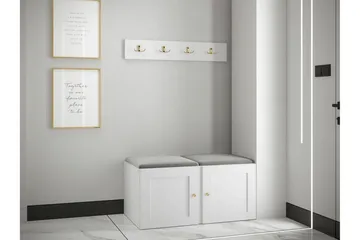 Dunvegan Highboard White - Förvaring - Skåp - Förvaringsskåp